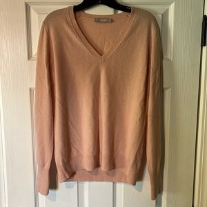 Everlane 100% Cashmere V-Neck Sweater Size Medium